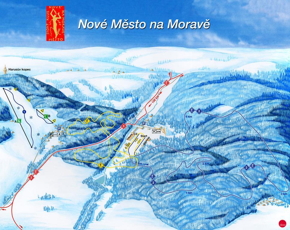 Ubytovani U Kaplicky Nove Mesto na Morave Exterior photo